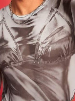 Mirage Print Statement Bodysuit